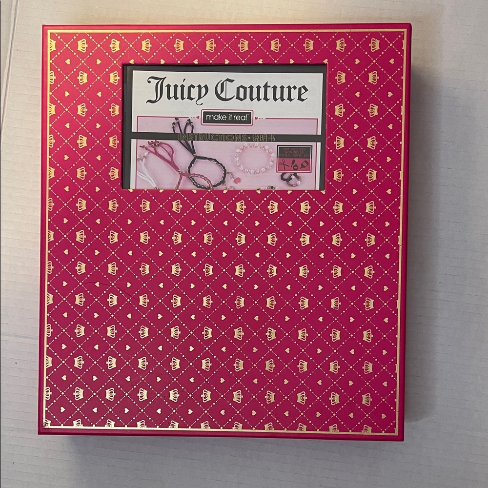 Make It Real Juicy Couture Pink and Precious Bracelets DIY Charm Bracelet Kit 🏷️